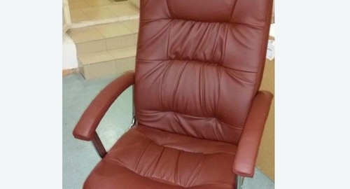 Обтяжка офисного кресла. Суворов